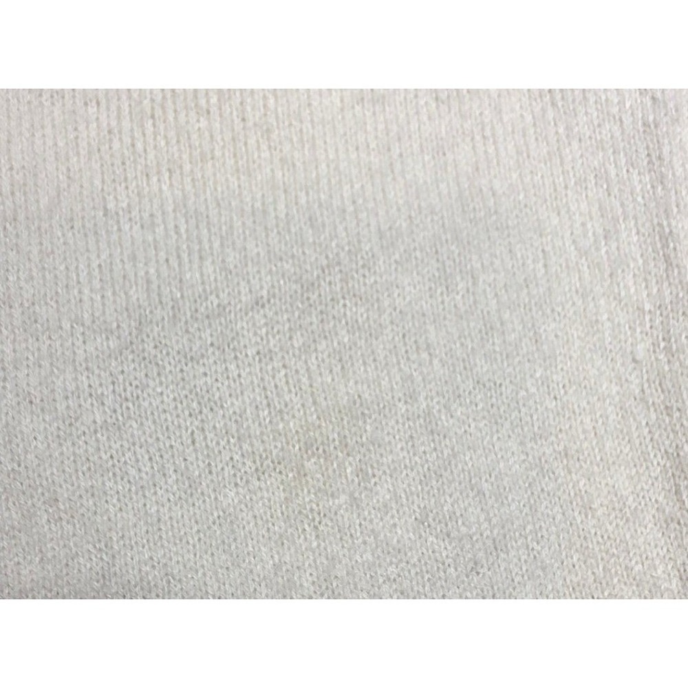 Sezane Womens L Andreas Wool Cashmere Ruffle Sweater in Ecru - Picture 13 of 13